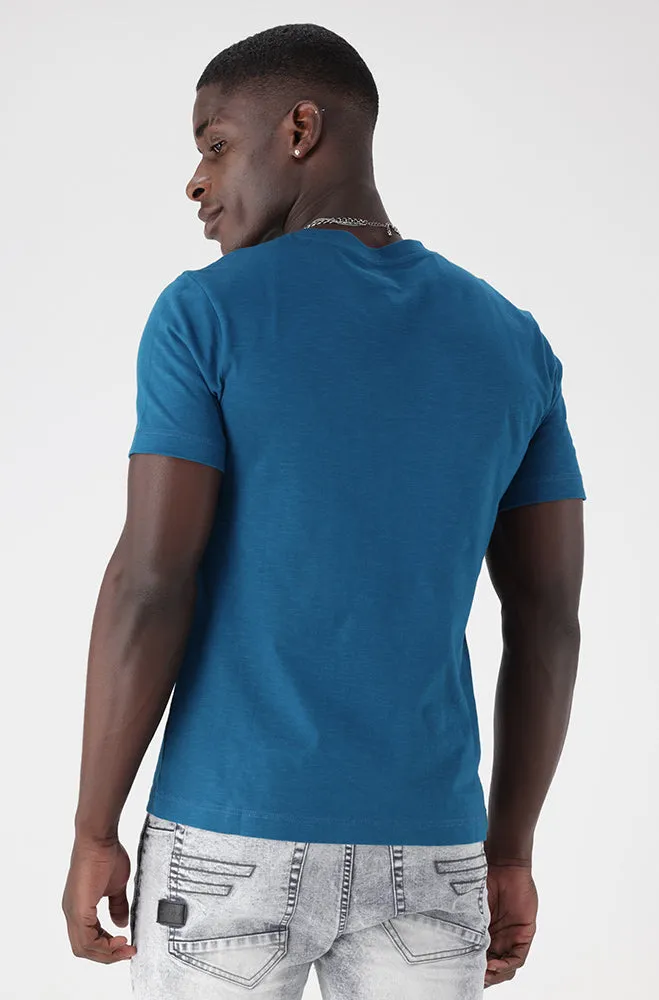 Warehouse Tee _ 153791 _ Teal sold by Dunns product image thumbnail 3