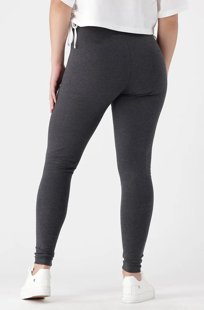 Lola Legging _ 150207 _ Charcoal Mel sold by Dunns product image thumbnail 3