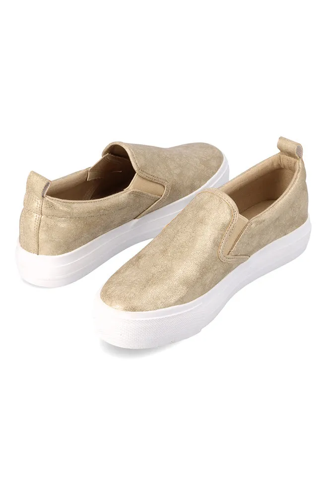 Jemima Sparkle Slip On _ 153092 _ Gold sold by Dunns product image thumbnail 4