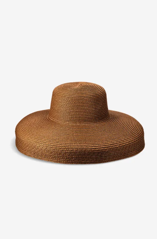 Jenna Dome Hat _ 154965 _ Brown sold by Dunns