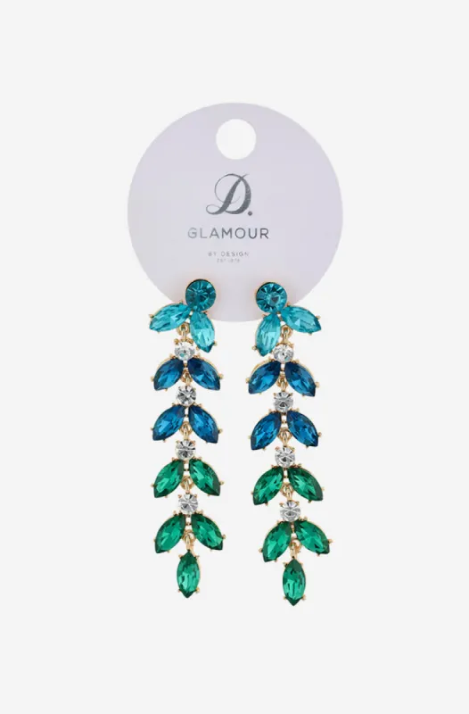 Gabby Drop Glam Earrings _ 154402 _ Multi sold by Dunns