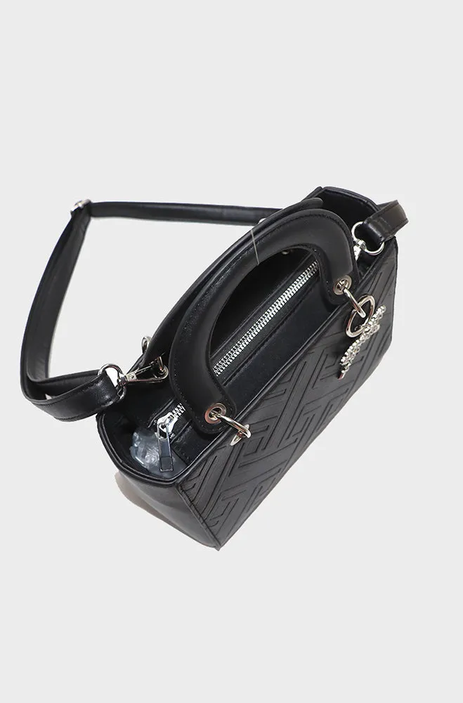 Avery Mini Tote Bag _ 154211 _ Black sold by Dunns product image thumbnail 4