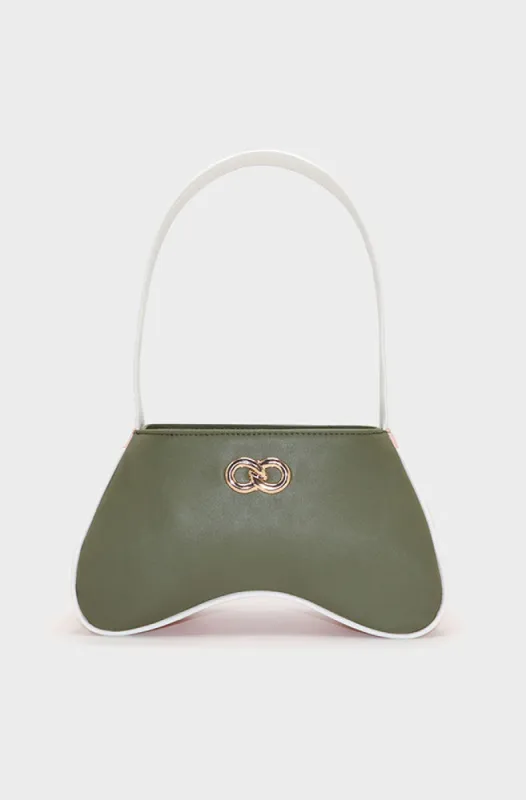Daniella Curved Shoulder Bag _ 156077 _ Multi sold by Dunns