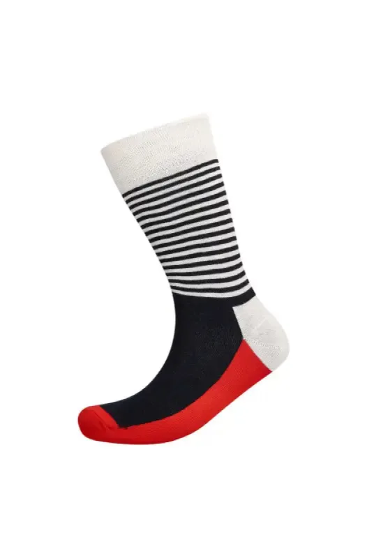 Edson Single Socks _ 136629 _ Red sold by Dunns