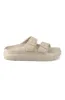 Romana Platform Mule _ 156105 _ Nude sold by Dunns
