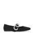 Avery Large Diamante Buckle Pump _ 155660 _ Black sold by Dunns