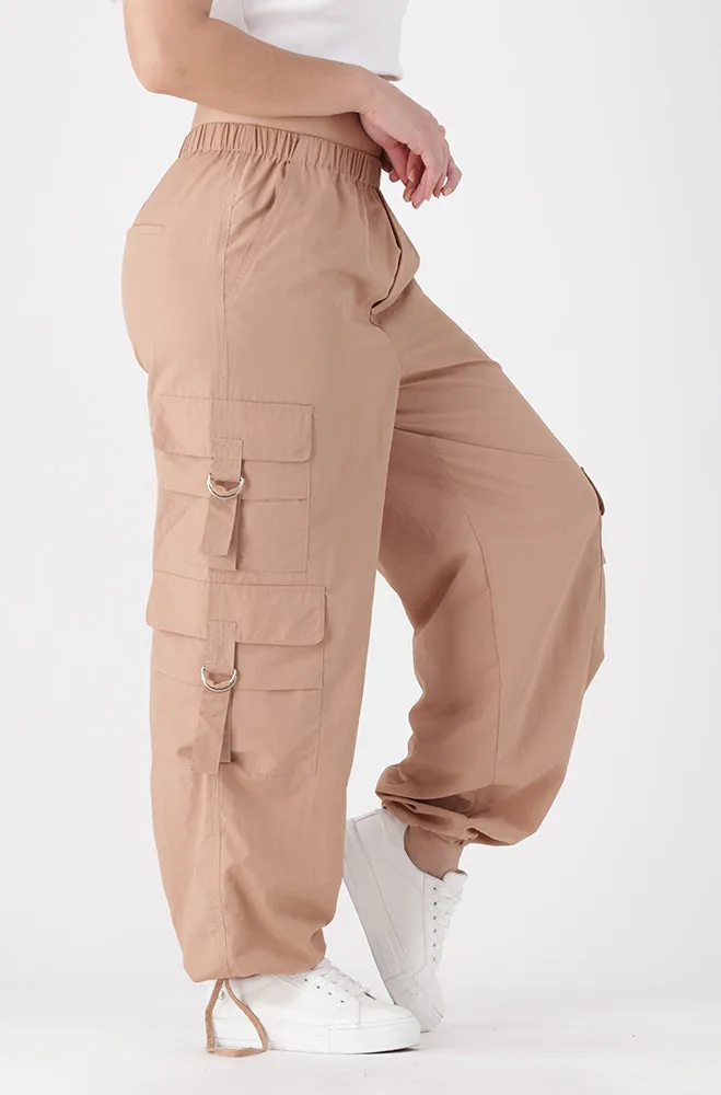Aria Belted Cargo Pants _ 154941 _ Pink sold by Dunns product image thumbnail 3