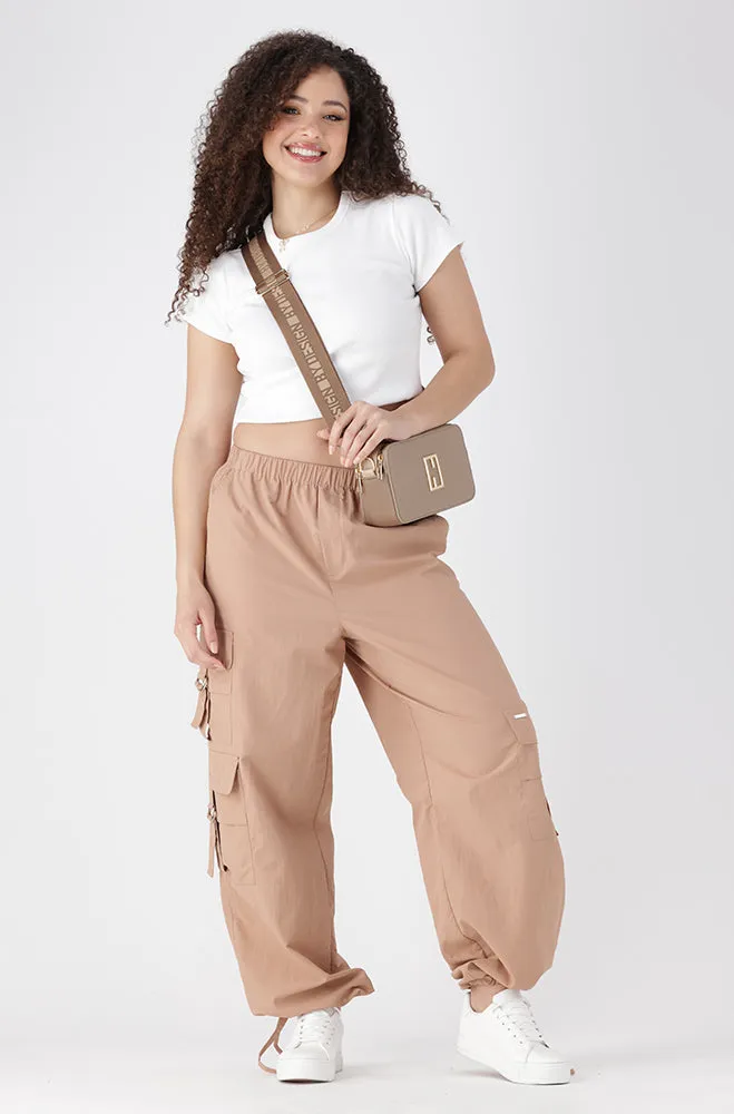 Aria Belted Cargo Pants _ 154941 _ Pink sold by Dunns product image thumbnail 5