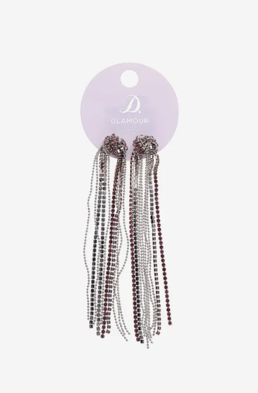 Abby Statement Earrings _ 156163 _ Silver sold by Dunns