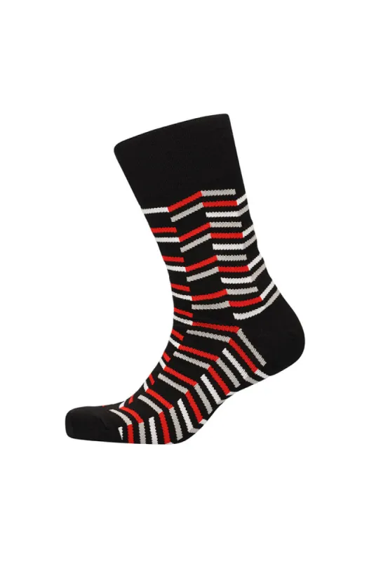 Jayson Single Socks _ 153080 _ Black sold by Dunns