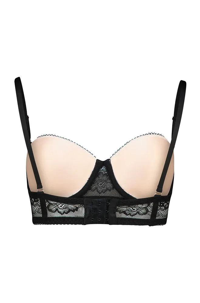 Mya Multiway Corded Lace Bra _ 155496 _ Black sold by Dunns product image thumbnail 2