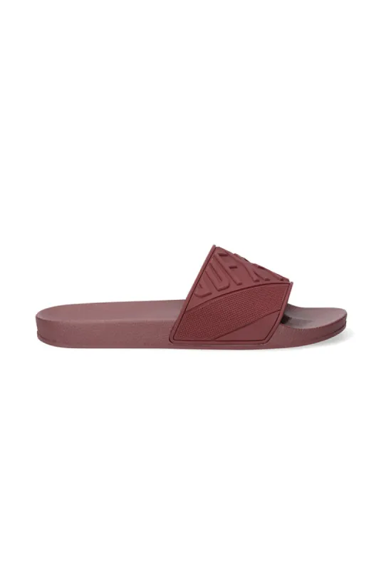 Benji Dfxd Self Embossed Slide _ 153746 _ Burgundy sold by Dunns