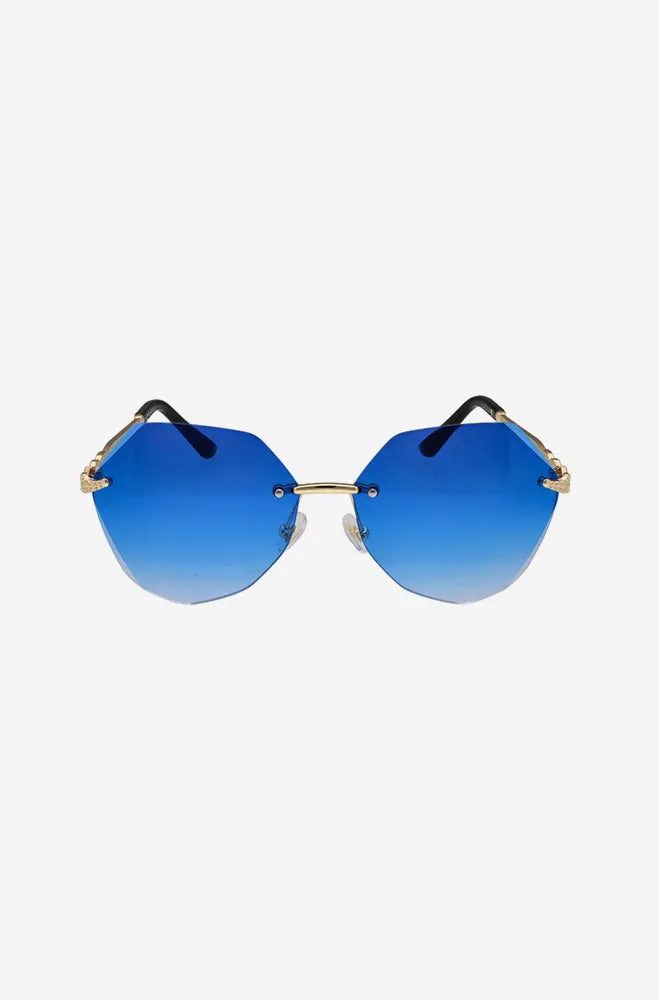 Lana Tortoise Shell Sunglasses _ 156441 _ Blue sold by Dunns