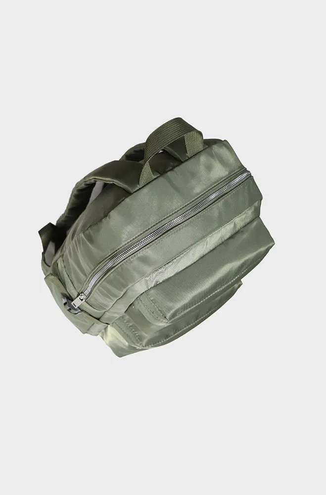 Harper Multi Pocket Backpack _ 154643 _ Fatigue sold by Dunns product image thumbnail 4