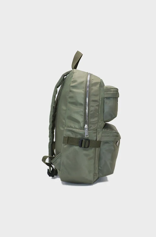 Harper Multi Pocket Backpack _ 154643 _ Fatigue sold by Dunns product image thumbnail 2