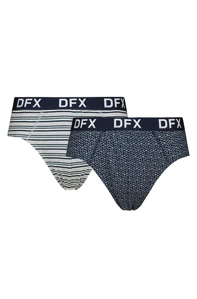 Lazaro Briefs 2pk _ 150232 _ Navy sold by Dunns