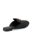 Margot Mule With Brass Trim _ 155662 _ Black sold by Dunns