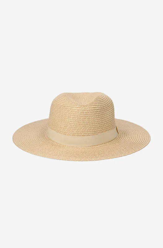 Lola Straw Fedora _ 155817 _ Natural sold by Dunns