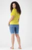 Kiki Anglaise Sleeve Top _ 154889 _ Yellow sold by Dunns