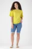 Kiki Anglaise Sleeve Top _ 154889 _ Yellow sold by Dunns
