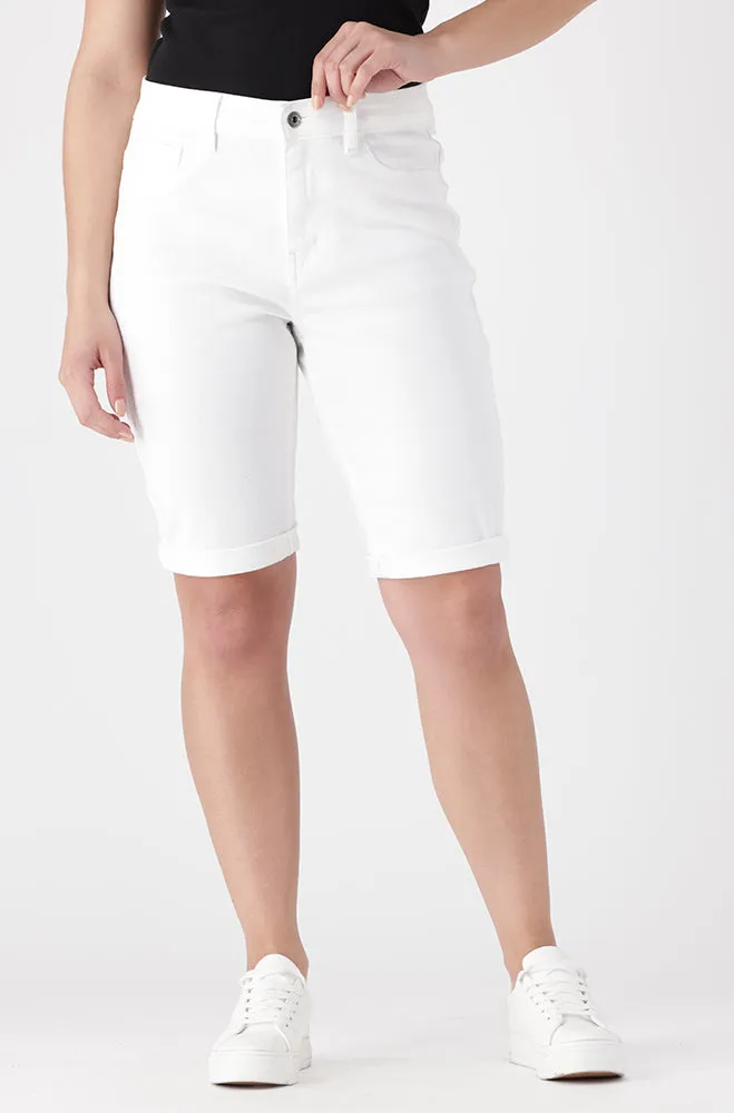 Jenner Bermuda Shorts _ 155001 _ White sold by Dunns