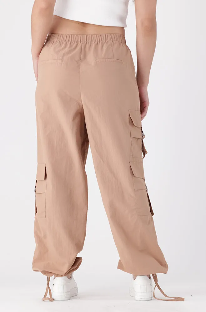 Aria Belted Cargo Pants _ 154941 _ Pink sold by Dunns product image thumbnail 4