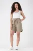 Angela Belted Shorts _ 154656 _ Natural sold by Dunns