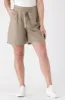 Angela Belted Shorts _ 154656 _ Natural sold by Dunns