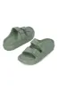 Romana Platform Mule _ 156104 _ Sage sold by Dunns