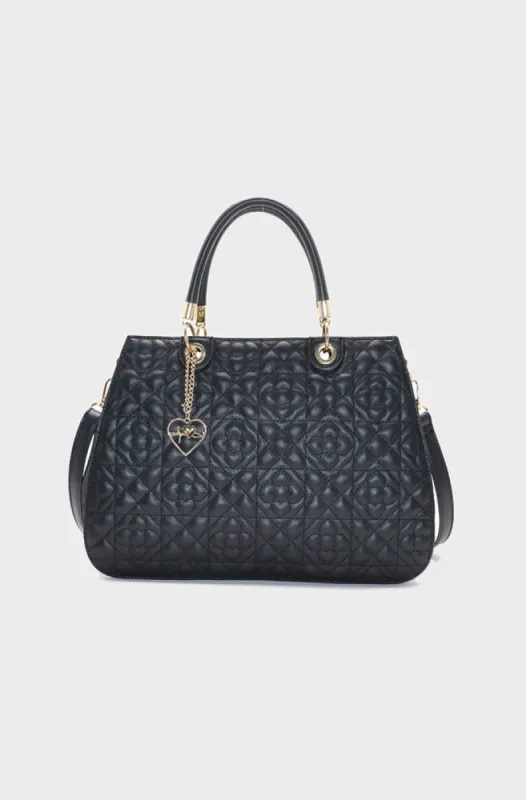 Jamie Quilted Bag _ 156074 _ Black sold by Dunns