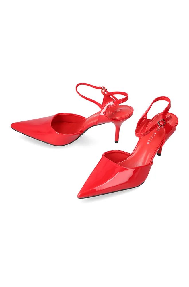 Sofi Ankle Strap Stiletto _ 153654 _ Red sold by Dunns product image thumbnail 2