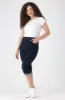 Nova Denim Pedal Pusher _ 153062 _ Dark Wash sold by Dunns