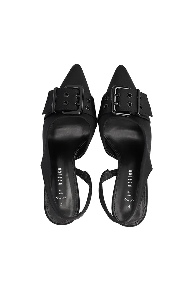 Malica Buckle Heel _ 155630 _ Black sold by Dunns product image thumbnail 4