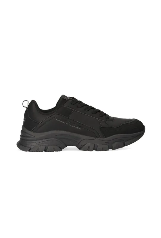 Loxion Kulca Side Brand Sneaker _ 153633 _ Black sold by Dunns