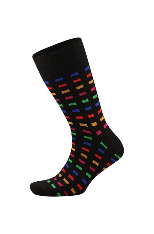 Multi Col Blocks Single Socks _ 153072 _ Multi sold by Dunns