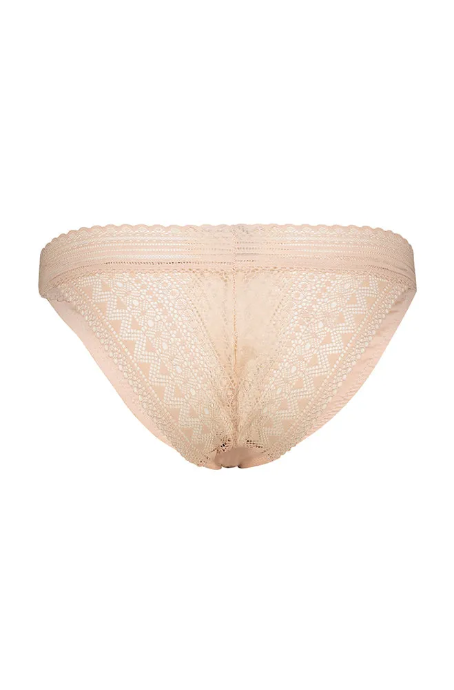 Lee Lace Waist Tanga _ 160812 _ Peach sold by Dunns product image thumbnail 2
