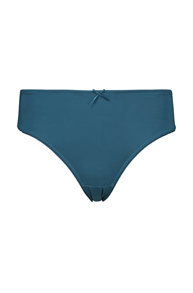 Jane Microfiber Bikini Teal _ 160814 _ Teal sold by Dunns