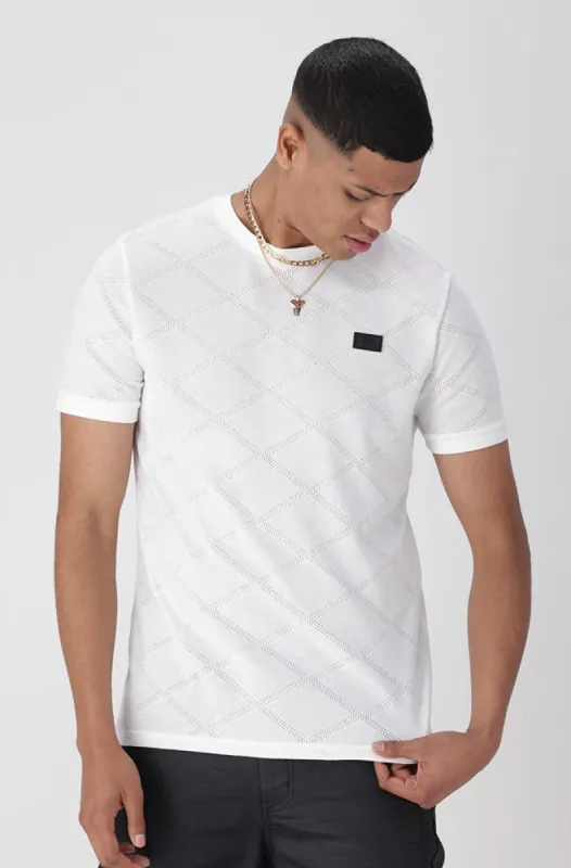 Phelps Tee _ 154494 _ White sold by Dunns