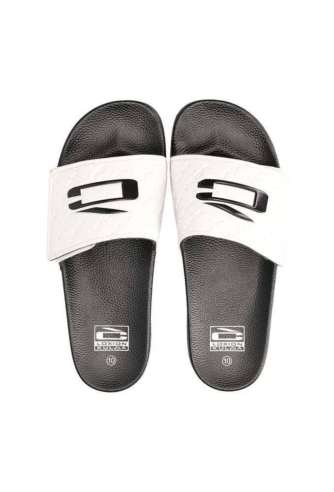 Loxion Kulca Velcro Bold Slide _ 151948 _ White sold by Dunns product image thumbnail 2