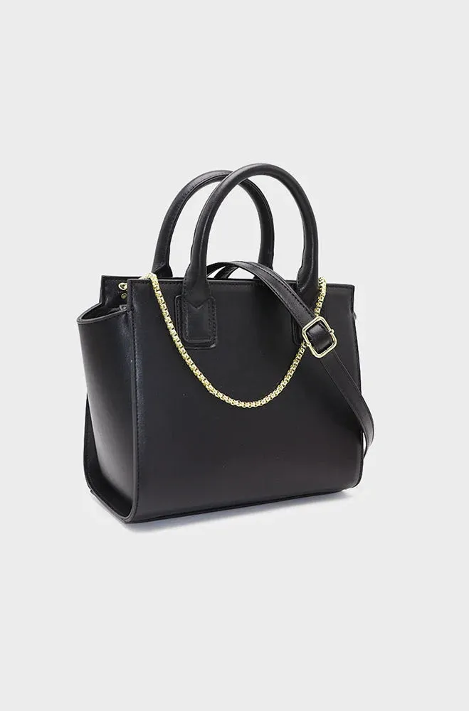 Tina Studded Tote Bag _ 147760 _ Black sold by Dunns product image thumbnail 2