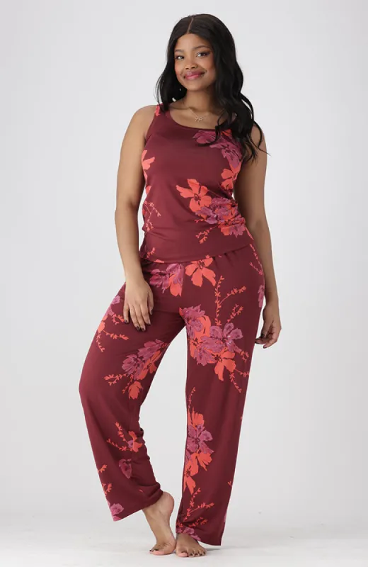Raven All Over Printed Tank /Loose Pants Set _ 152907 _ Multi sold by Dunns