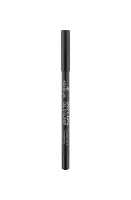 Essence Stay And  Play Gel Eyeliner 01 _ 162239 _ Black sold by Dunns