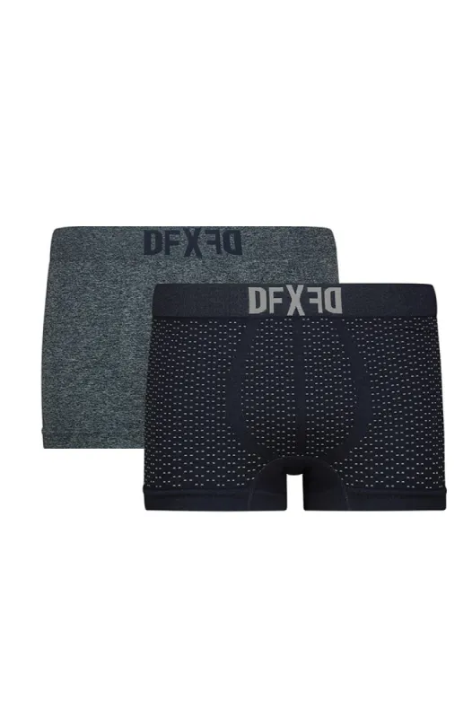 Bodie Seamfree Trunks 2pk _ 153408 _ Navy sold by Dunns