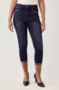 Colbie High Rise Cropped Denim _ 151314 _ Dark Wash sold by Dunns