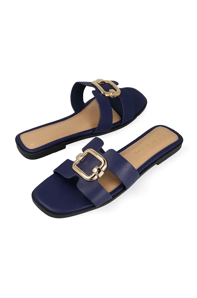 Becky Mule _ 155656 _ Navy sold by Dunns product image thumbnail 2