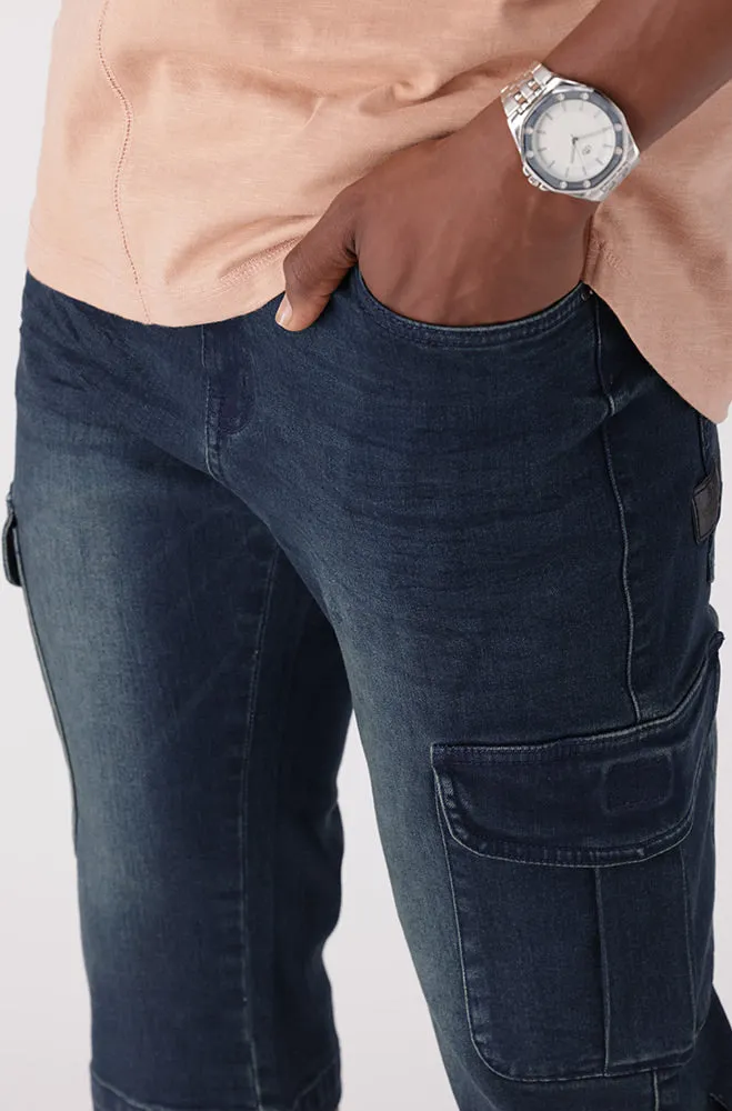 Wallingford Short _ 151064 _ Blue sold by Dunns product image thumbnail 3