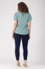 Nikki Flutter Sleeve Top _ 156333 _ Blue sold by Dunns