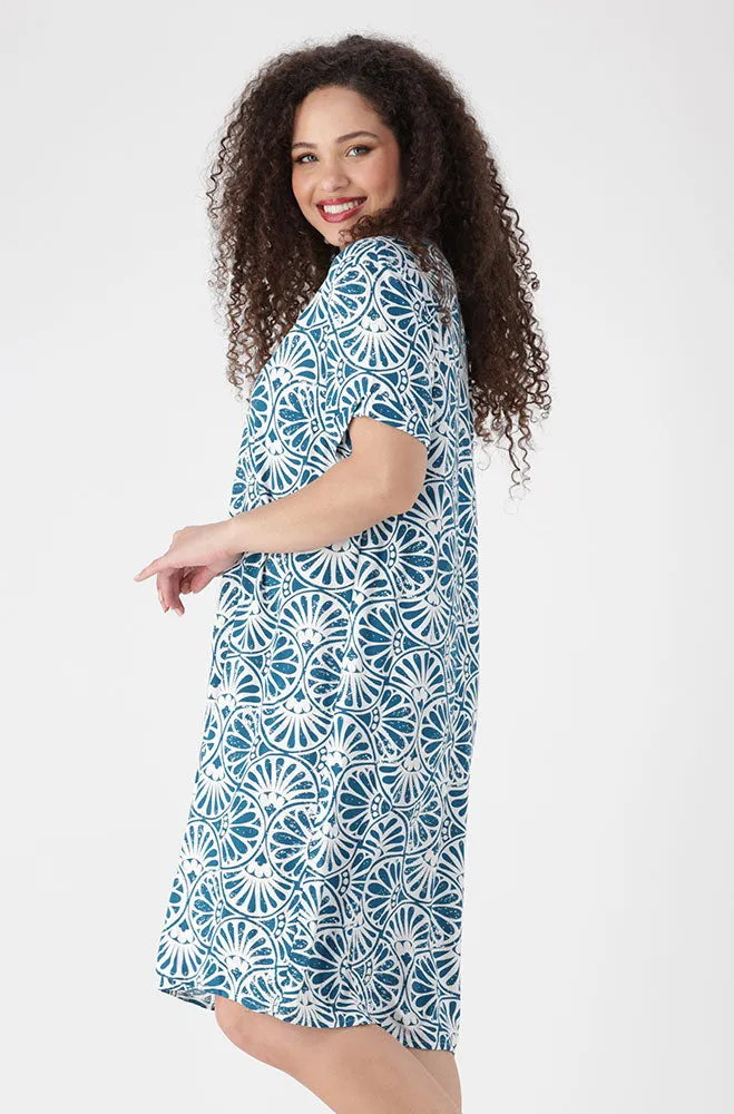 Carla Portofino Dress _ 155959 _ Teal sold by Dunns product image thumbnail 2