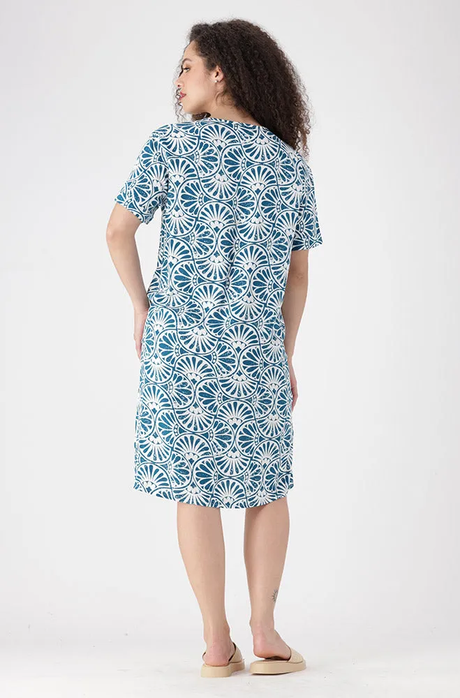 Carla Portofino Dress _ 155959 _ Teal sold by Dunns product image thumbnail 5