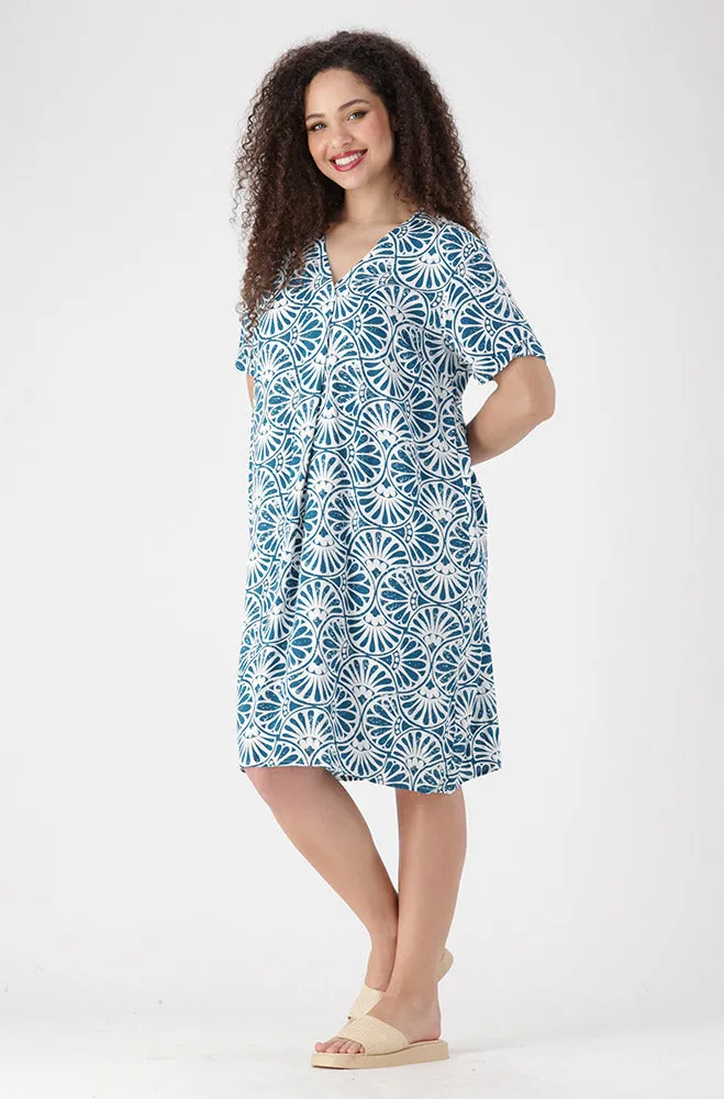 Carla Portofino Dress _ 155959 _ Teal sold by Dunns product image thumbnail 4